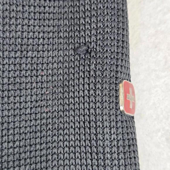 Swiss Tech Mens Medium Jacket Gray Black Red Full Zip Outdoor Activewear - Picture 9 of 16